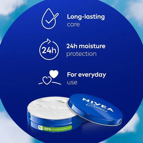 Nivea Creme Moisturiser Face Body & Hands 75ml