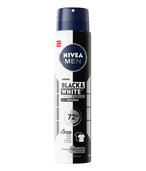 NIVEA MEN Black & White Original 72h Anti-Perspirant Deodorant Spray 150 ML