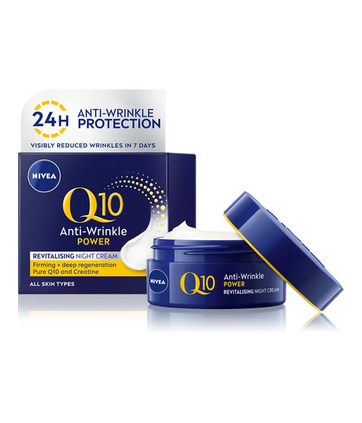 NIVEA Q10 Power Anti-Wrinkle Night Cream Moisturiser 50 ML