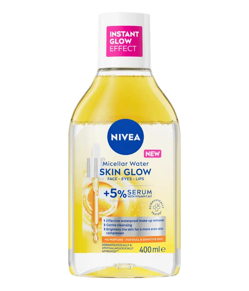 NIVEA Skin Glow Serum Infused Micellar Water 400 ML